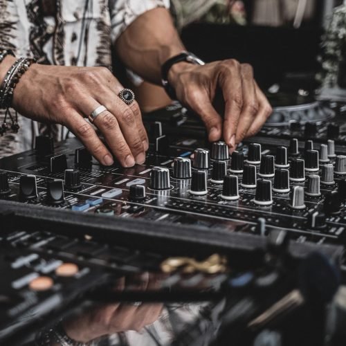 hands on a keyboard